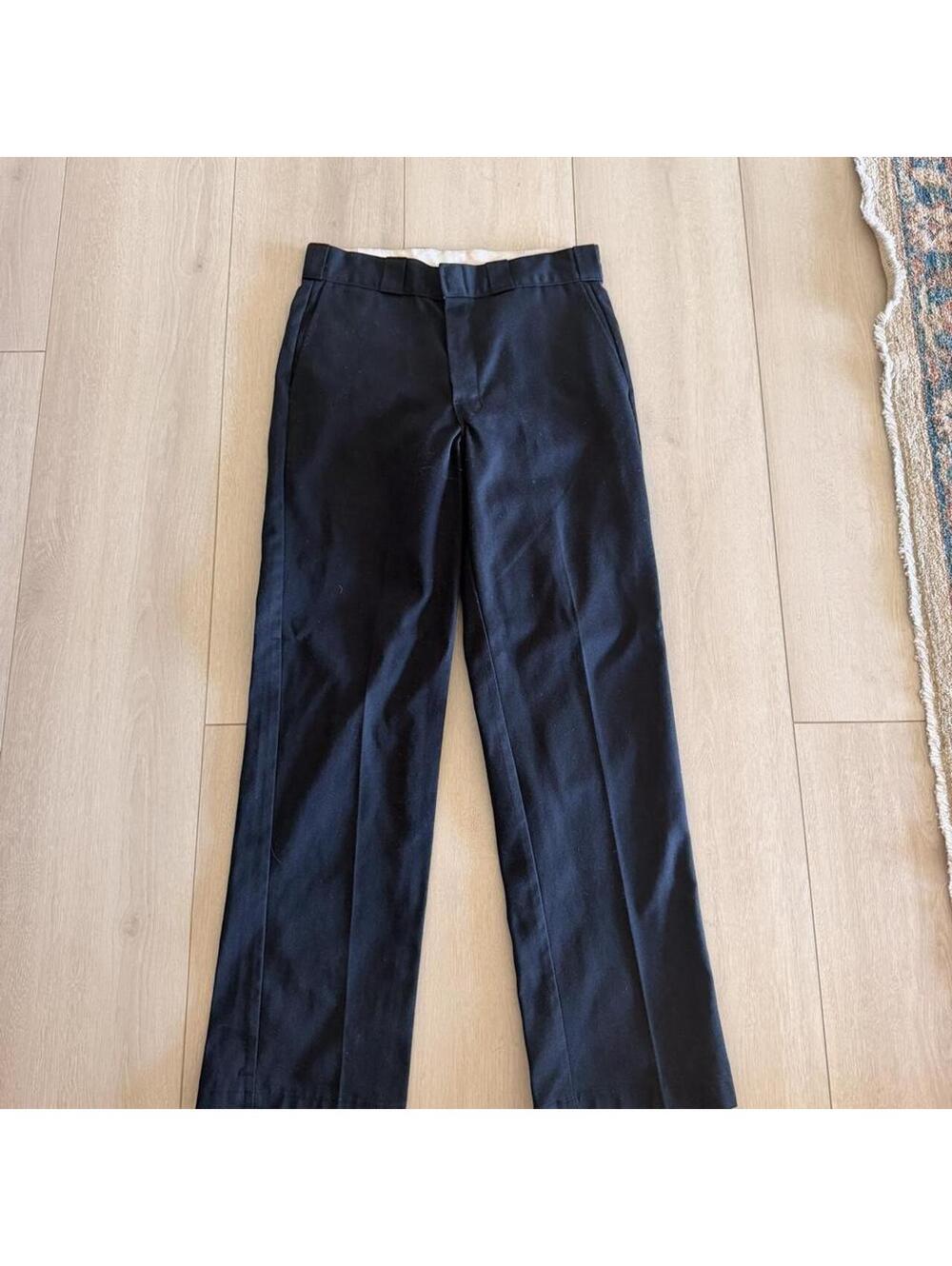 Dickies Men's Black and Navy Trousers